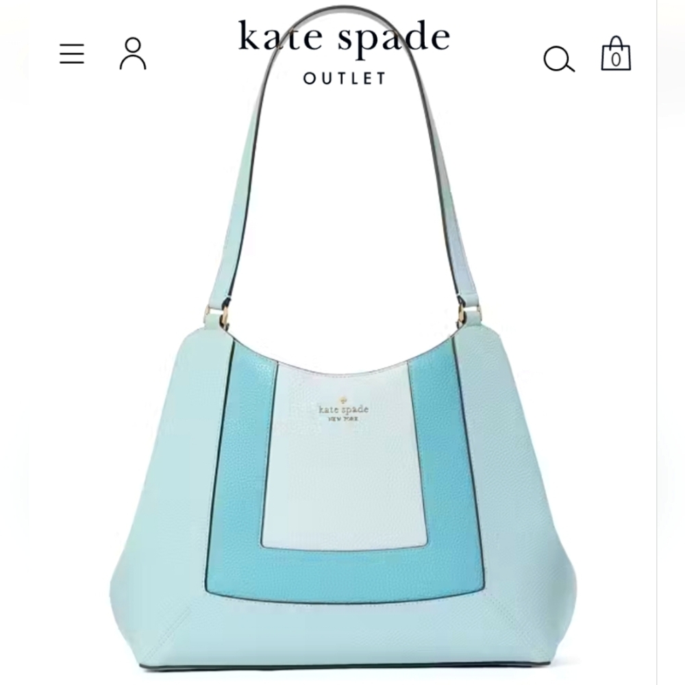 NWT Kate Spade Lena Triple Compartment Shoulder Bag